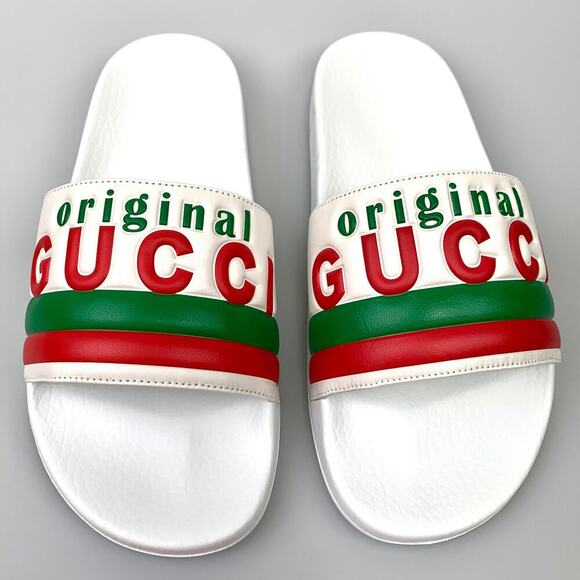 NIB Gucci Original Gucci Slide Sandals Size 8 main image 15
